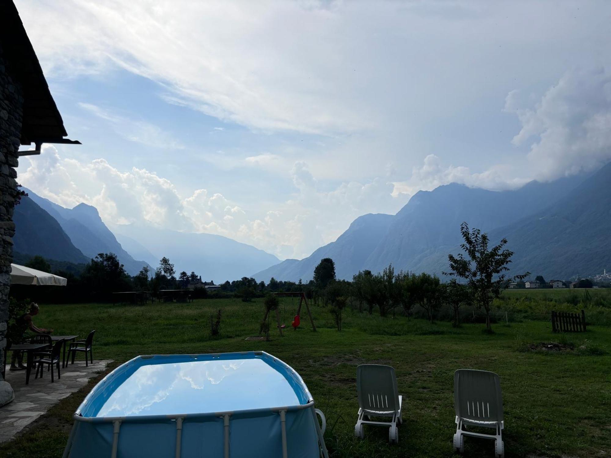 Chalet Valchiavenna San Cassiano  Ngoại thất bức ảnh